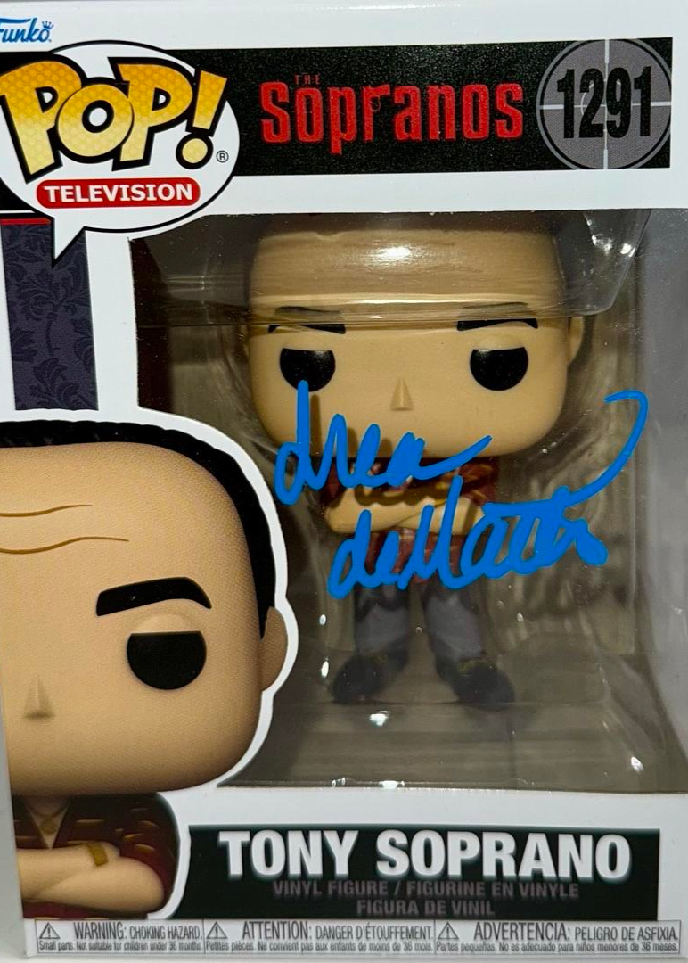 Drea Dematteo Signed Funko Pop #1291 "Tony Soprano" (Sopranos) - JSA COA #02